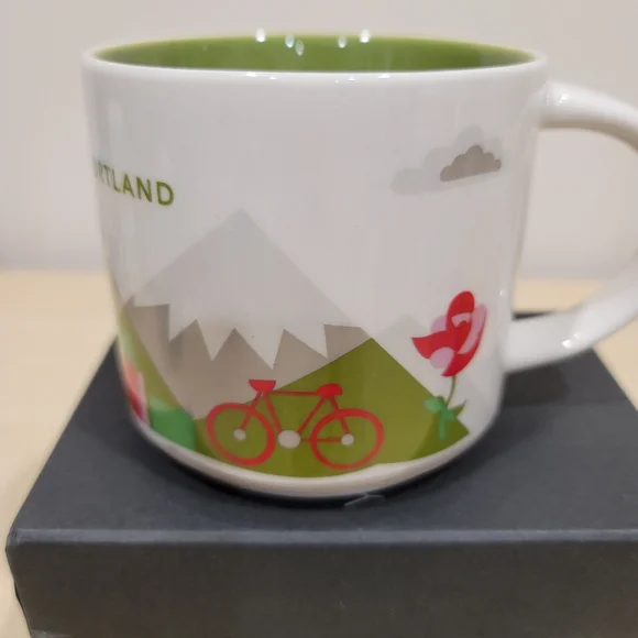 Starbucks "YOU ARE HERE" Collection Portland Coffee Mug St. John's Bridge - Picture 5 of 8